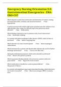 Emergency Nursing Orientation 3.0: Gastrointestinal Emergencies - ENA-ENO-C07