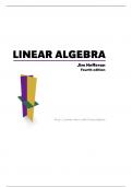 Linear Algebra Autor Jim Hefferon