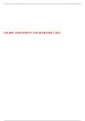 LPL4802 ASSIGNMENT 3 OF SEMESTER 1 2023