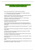 Boiler Operator&sol; Stationary Steam Engineer Exam Questions With Complete Solution