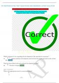 ATI Reproductive Test with All Questions and Answers  Completed 2023&sol; 2024&sol; ATI Reproductive Health