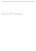 TAX2601 ASSIGNMENT 3 OF SEMESTER 1 2023
