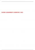 TAX2601 ASSIGNMENT 4 SEMESTER 1 2023