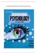 Discovering Psychology the Science of Mind 1st Edition by Cacioppo Freberg