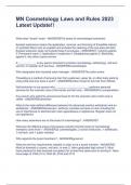 MN Cosmetology Laws and Rules 2023 Latest Update&excl;&excl;