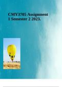 CMY3705 Assignment 1 Semester 2 2023&period;