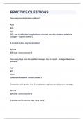 PRACTICE QUESTIONS&vert;UPDATED&VERIFIED&vert;100&percnt; SOLVED&vert;GUARANTEED SUCCESS