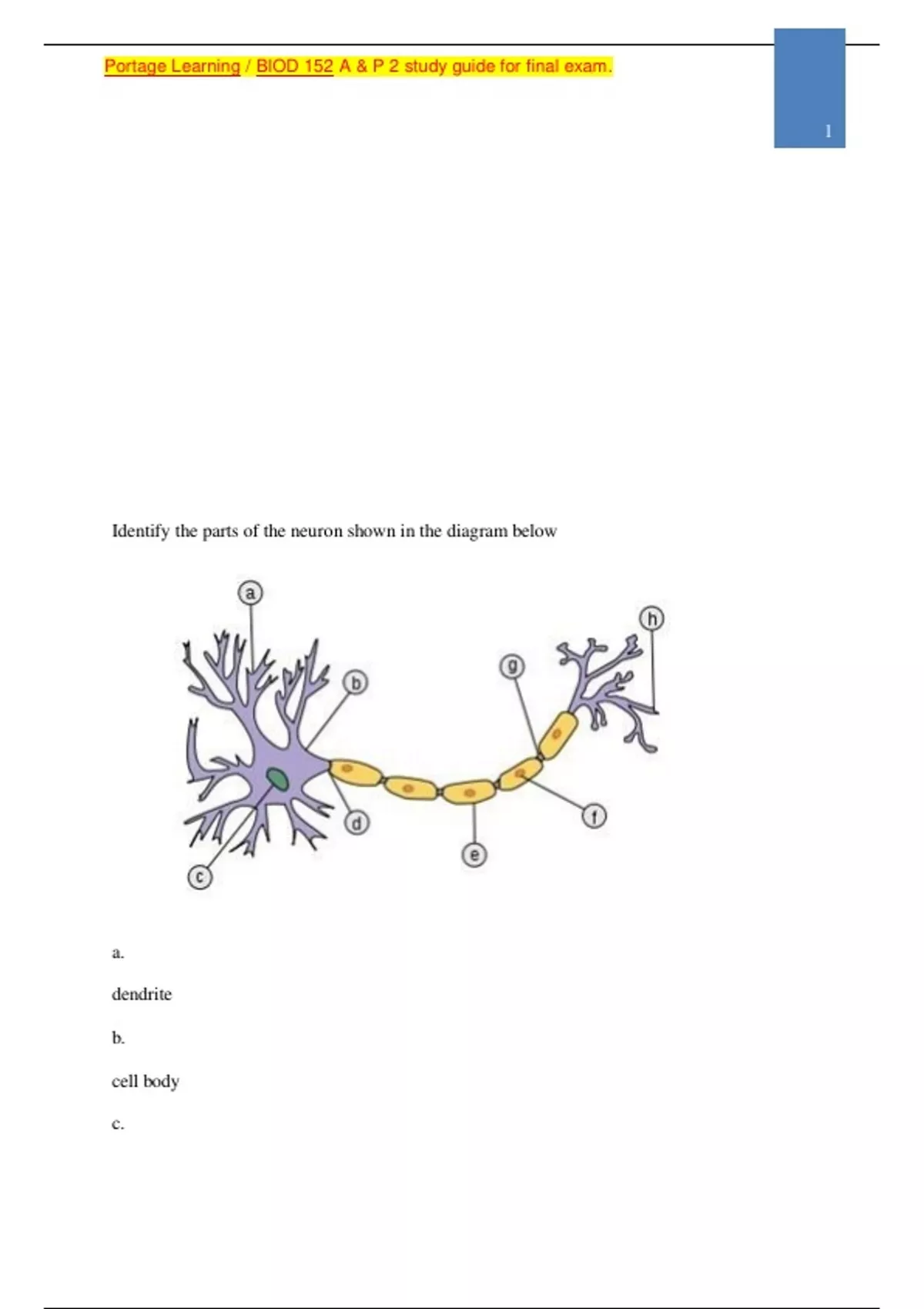 Biod 152 Final Exam 3 Versions Updated Biod152 Final Exam Biod