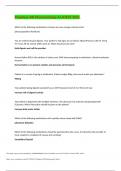 Prophecy RN Pharmacology A LATEST 2023