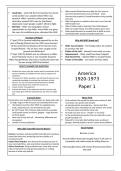 AQA history America 