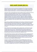 2023 AHIP EXAM 2023 A&plus;