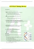 ATI TEAS 7 Biology Review&period;