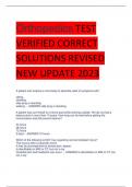 Orthopedics TEST  VERIFIED CORRECT  SOLUTIONS REVISED NEW UPDATE 2023