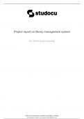 project on library management system