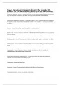 Nancy Caroline's Emergency Care in the Streets&comma; 8th Edition&colon; Ch&period; 24&colon; Hematologic Emergencies 100&percnt; Correct 