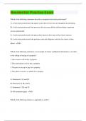 Residential Practice Exam   &vert; Questions with 100&percnt; Correct Answers &vert; Updated & Verified