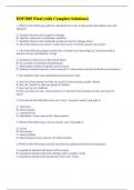 EDF2085 Final &lpar;with Complete Solutions&rpar;