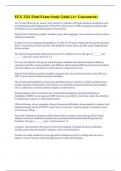 EEX 3241 Final Exam Study Guide &lpar;A&plus; Guaranteed&rpar;