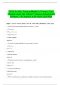 TEST BANK&colon; Womens Health A Primary Care Clinical Guide 5th Edition Youngkin Schadewald Pritham&period; All Chapters 1-26-latest-2023-2024
