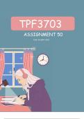 TPF3703 Assignment 50 Portfolio 2023 (Due 28 Sept 2023)