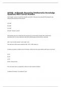 ASVAB - Arithmetic Reasoning/Mathematics Knowledge Questions With Correct Answers 