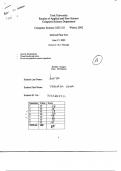 EECS 3221 Operating System Fundamentals  Final Exam (Graded A) - York University