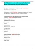 EMT-B Final Study Guide &lpar;Quizzes & Ebooks with Over 1600 Terms&rpar; & 6 More Contents All Answers Verified&period;  
