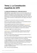 Tema 1: Constitución Española de 1978