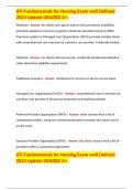 ATI Fundamentals for Nursing Exam well Defined 2023 Update GRADED A&plus;&period;