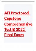 ATI Proctored Capstone Comprehensive Test B 2023 Exam Questions With Complete Solution 