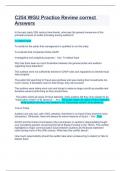 C254 WGU Practice Review correct Answers&period;