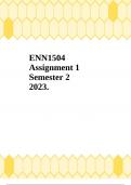 ENN1504 Assignment 1 Semester 2 2023.