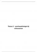 Samenvatting Klinische psychologie 1&colon; Persoonlijkheidstheorie&euml;n en psychopathologie &lpar;PB0104&rpar; deeltentamen 2