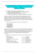 ACS BIOCHEMISTRY 360 FINAL EXAM REVIEW KEY 2023&sol;2024&period;WITH 100&percnt; CORRECT ANSWERS AND FEEDBACK&lpar;Verified
