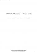 NR 509 SOAP Note Week 4 - Shadow Health