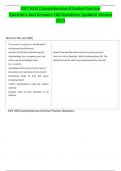 EXIT HESI Comprehensive B Evolve Practice Questions And Answers 100 Questions Updated Version  2023