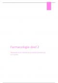 FARMACOLOGIE DEEL 2