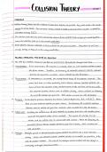 AQA A-Level Chemistry Handwritten Notes – Kinetics
