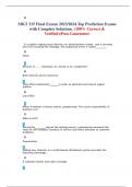 MKT 315 Final Exams 2023&sol;2024&period;Top Prediction Exams with Complete Solutions&period; &lpar;100&percnt; Correct & Verified&rpar;&lpar;Pass Guarantee&rpar;