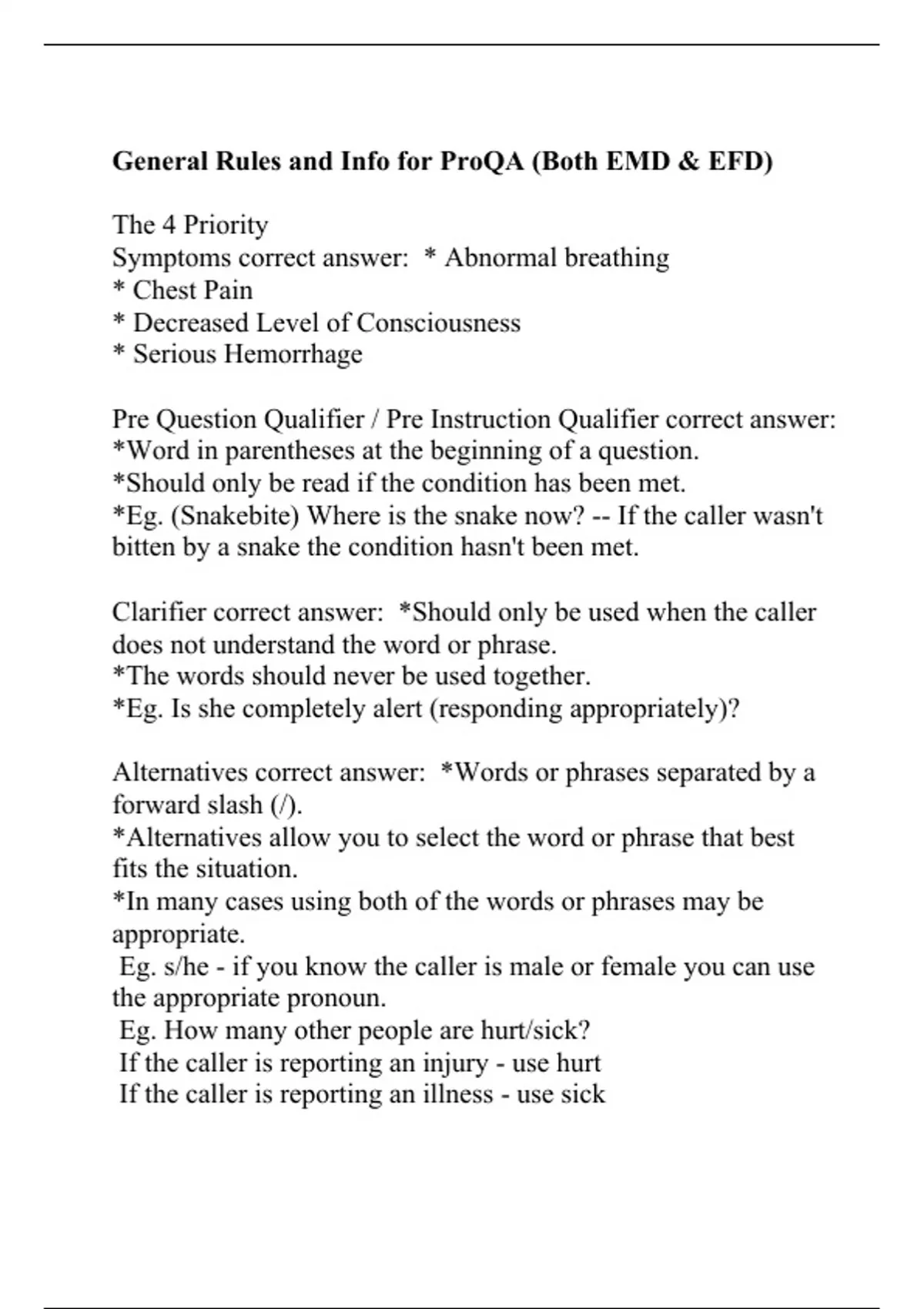 EMD TESTS COMPILATION BUNDLE Stuvia US