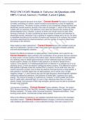 WGU INC1&sol;C451 Module 4&colon; Universe &vert; Questions with 100&percnt; Correct Answers &vert; Verified &vert; Latest Update