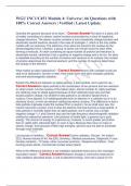 WGU INC1&sol;C451 Module 4&colon; Universe &vert; Questions with 100&percnt; Correct Answers &vert; Verified &vert; Latest Update