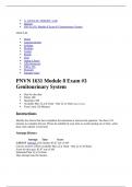 PNVN 1631 Module 8 Exam Genitourinary System Questions With Answers 2023 (Medical Surgical Nursing)