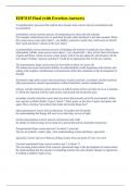 EDF3115 Final &lpar;with Errorless Answers&rpar;