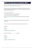 NR511-All quiz&sol;exam questions 2023