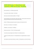 AHN 548 Exam 1&comma; Questions and answers&comma; 100&percnt; Accurate&period; Verified&period;