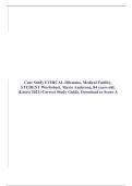 Case Study ETHICAL Dilemma, Medical Futility, STUDENT Worksheet, Mavis Anderson, 84 years old, (Latest 2023) Correct Study Guide, Download to Score A