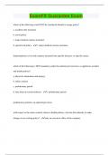 ExamFX Guarantee Exam | 70 Questions with 100% Correct Answers  | Updated & Verified | 21 Pages