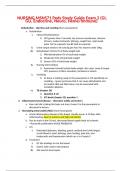  NURSING MSN571 Peds Study Guide Exam 2 (GI, GU, Endocrine, Neuro, Heme/Immune)