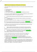 LMSW Practice Test Questions 213 Questions And Answers